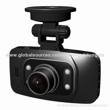 160 Degrees Viewing 2.7-inch Display 1,080P Car DVR with GPS and G-sensor